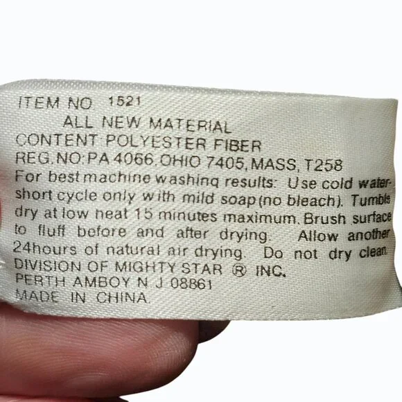 Vintage Tasmanian Devil Plush 1993 Warner Bros  24 K Company "Taz"  7 Inch - Picture 11 of 13